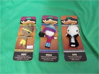 3 Yoo Dara Key Chains