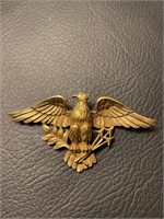 Vintage Coro Eagle Brooch