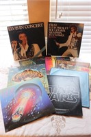 10 ALBUMS-3 ELVIS-STAR WARS, STAR TREK