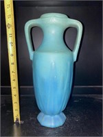 Large Blue Van Briggle Vase