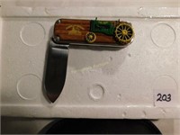Franklin Mint J. Deere 1934 "A" tractor knife