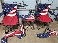 patriotic chair set