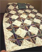75 x 86 quilt made by Nancy