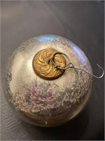 Vintage Silver Kugel Ornament