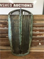 Vintage Car Grill with Great Patina