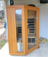 Wooden  Infrared Sauna Room - works good