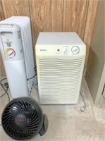 oil heater, Kenmore humidifier & small fan