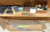 batteries, hardware, leak barrier & misc.