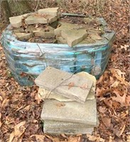 Pallet of landscaping rocks (approx 200 stones)
