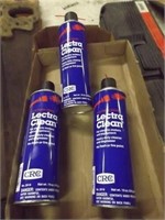 (3) Cans "Lectra Clean" for Electric Motors/Equip