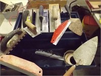 Concrete / Dry Wall Tools with Tool Box