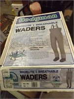 Hodgman "Size L"  Waders & Size 10 Rubber Boots