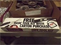 Basic Cigerette Ad Carton w/ Tools NIB