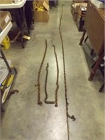 (4) Chains - Lengths from 13 ft to 3 ft.