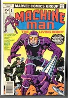Marvel comics machine man number one