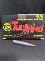 Tul Ammo 223 Remington 62gr FMJ Ammunition - 20rds