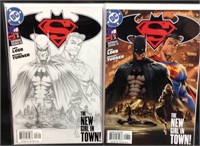 Batman versus superman DC comics