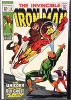 Marvel comics the invincible Iron Man number 15