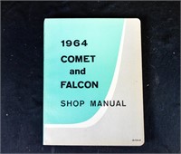 1964 COMET & FALCON CAR SHOP MANUAL BOOK