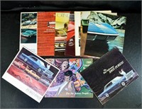 (10) 1960's CAR BROCHURES Chev Ford