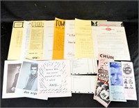 1960's RECORD COMPANY PROMOS & POP CHARTS 4