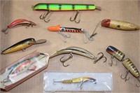 MANY VINTAGE LURES! -T-3 SUICK, WI
