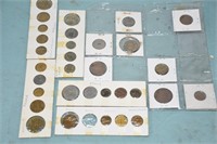 HUGE FOREIGN COIN COLLECTION !-B-2