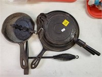 Griswold #973 Cast Iron Waffee Maker