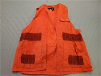 Used Orange Hunting Vest