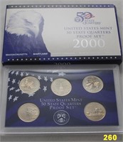 2000 US Qtrs Mint Set