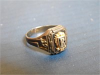 1935 HS Ring HJ co Supertone (Gold & Sterling)