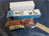 Schrade Scrimshaw 502SC Knife NEW IN BOX