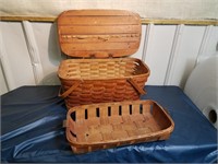 Wooden Picnic Basket - look out for Yogi Bear