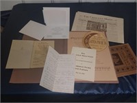 Items from Gamma Phi Beta Sorority Convention 1936