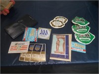 Group of Antique European Baggage Stickers
