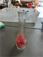 Brody Co. Pressed Glass Vase