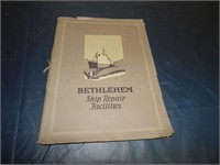 1924 Bethlehem Ship Repair Facities PHOTO bk RARE