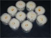 10 Gemstones 1.54 - 1.55 ct. CITRINE