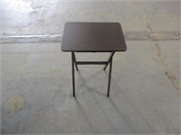 (1) Folding Wooden Table