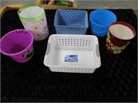 (6) Buckets and Containers Lot