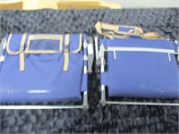 (2) Folding Seatbacks