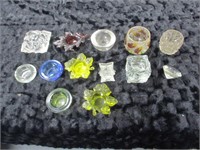 (13) Assorted Decorative Glass Candle Holders