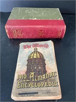 1910 World Almanac 1931 Dictionary