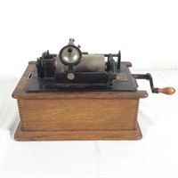 Edison Cylinder Record Player