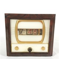 Mid Century Televison Flip Clock