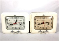 (2) Westinghouse TC-81 Alarm Clocks
