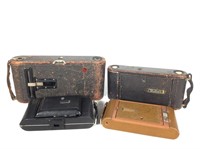 (4) Fold-Out Kodak Cameras