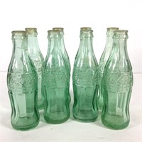 (10) Vintage Coca-Cola Bottles