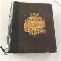 1893 Washington County Pa Record Book