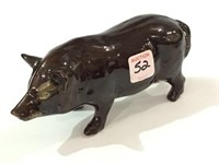 Pottery Pig-Possible Monmouth or Redwing